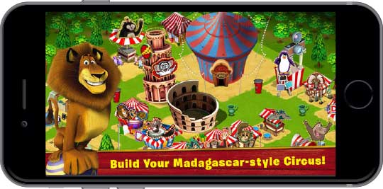 Madagascar - Mobile Games Development for Movie Promotions - [x]cube LABS
